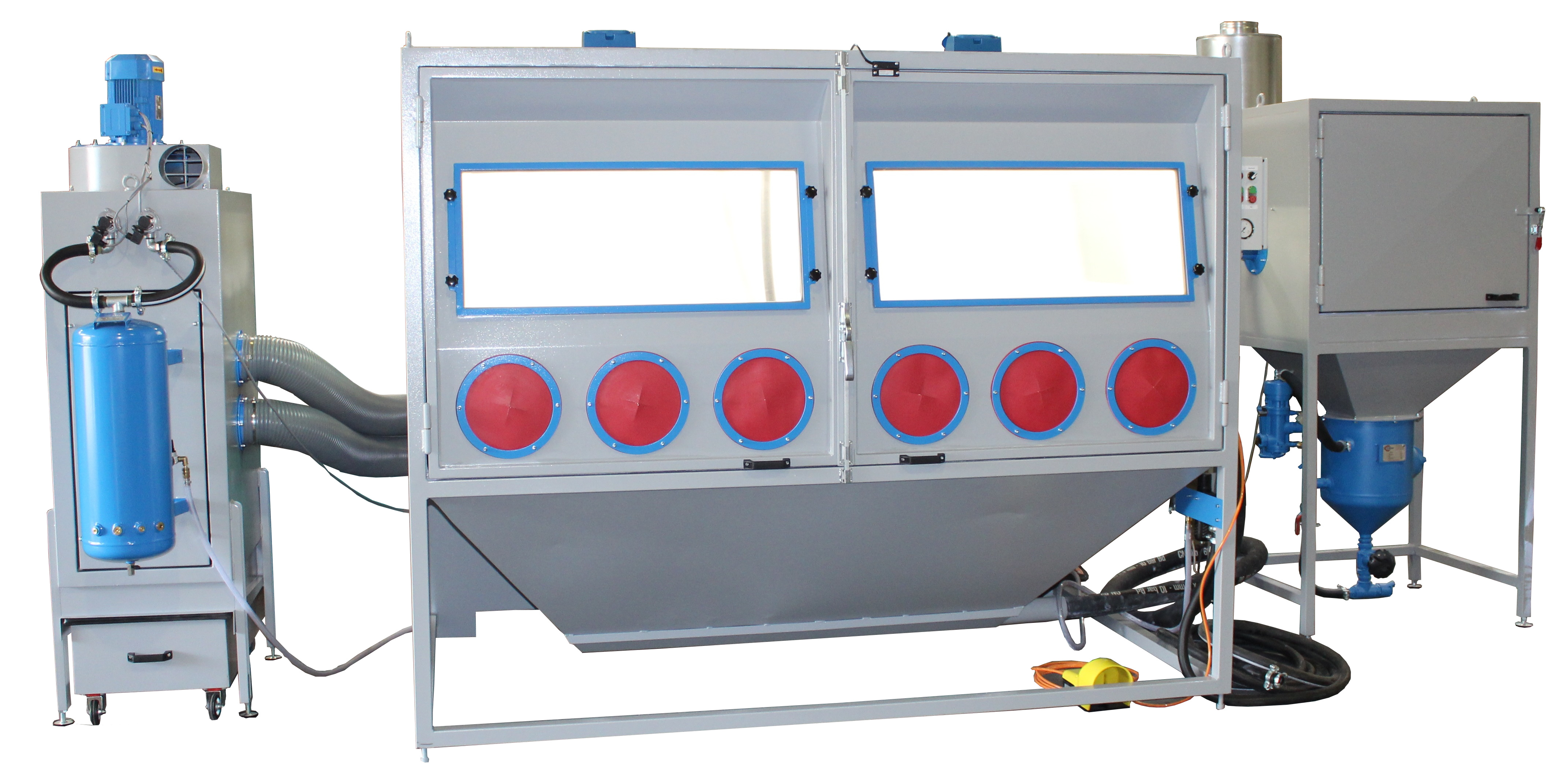 WR – Maxi-Strahlkabinen Typ Automotive