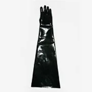 Arm-Schutzhandschuh, PVC, schwarz