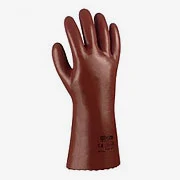 Schutzhandschuh PVC, braun