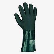 Schutzhandschuh PVC, dunkelgrün